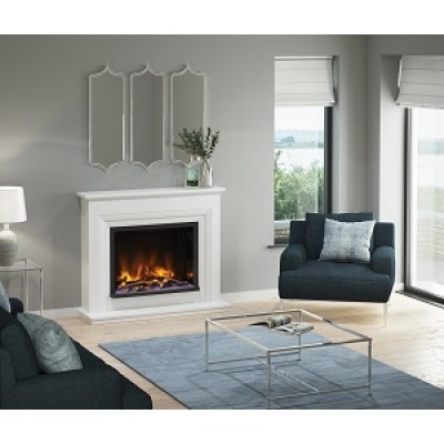 Elgin and Hall Velino Timber Electric Fireplace